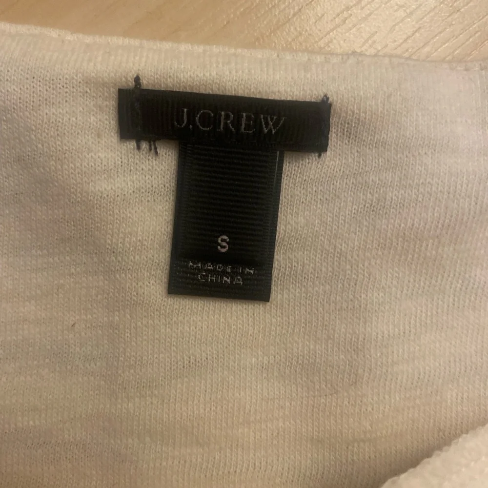 JCrew sequence Striped Black and White Women's Top